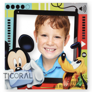 MARCO PARA FOTO ACCESORIO PARA FOTOGRAFIA MICKEY X1
